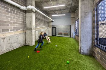 Pet-friendly community with pet park